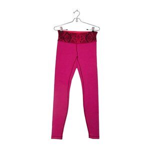 Lululemon Wunder Under Pant III (Reversible) Cranberry/Alarming - Sz 6 NWT